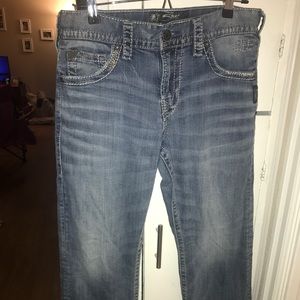 Men's Silvers Zac Relaxed Fit Straight Leg Jeans